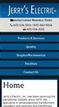 Mobile Screenshot of jerryselectric.com